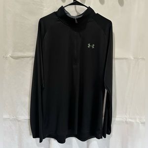 Black Under Armour Quarter Zip
